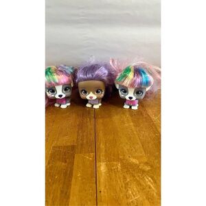 VIP Pets Dog Long Stylable Hair Lot of 3